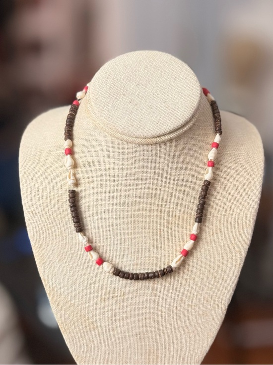 Jewelry - ✔Vintage Tribal-Style Unisex Beaded Surfer Choker Necklace
